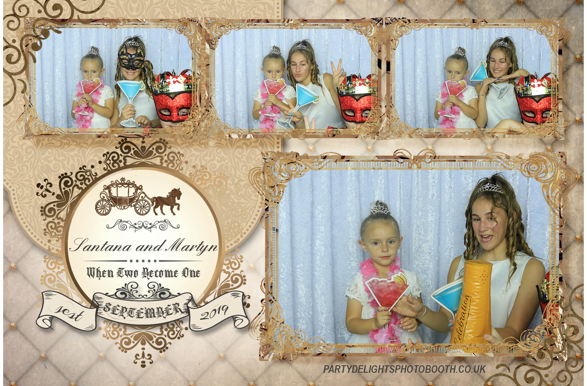 Martyn and Santana’s Wedding - Prints | View more photos from the event at gallery.partydelightsphotobooth.co.uk/u/PartyDelightsPhotoBooth/Martyn-and-Santana’s-Wedding-Prints